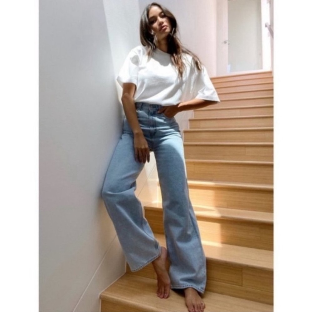 Levi's Light Blue Flare & Wide Leg Jeans